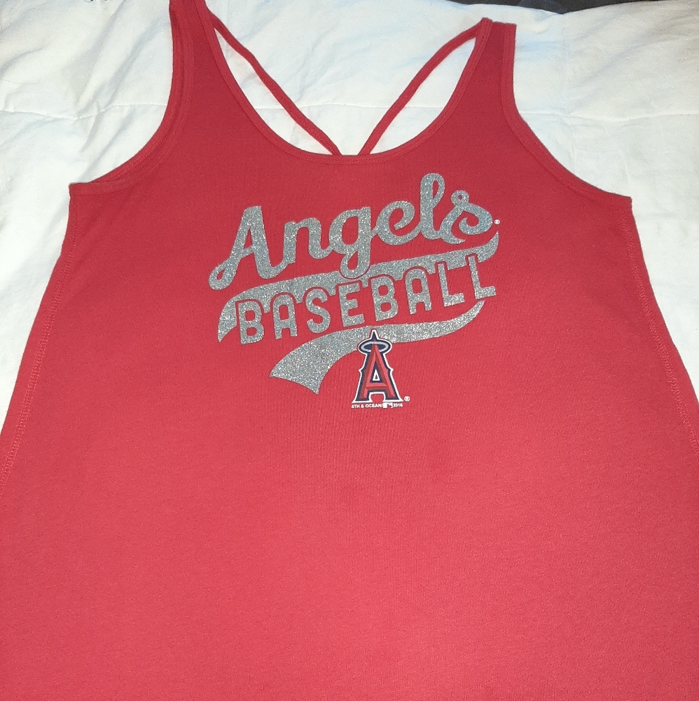 Angels Baseball tank
